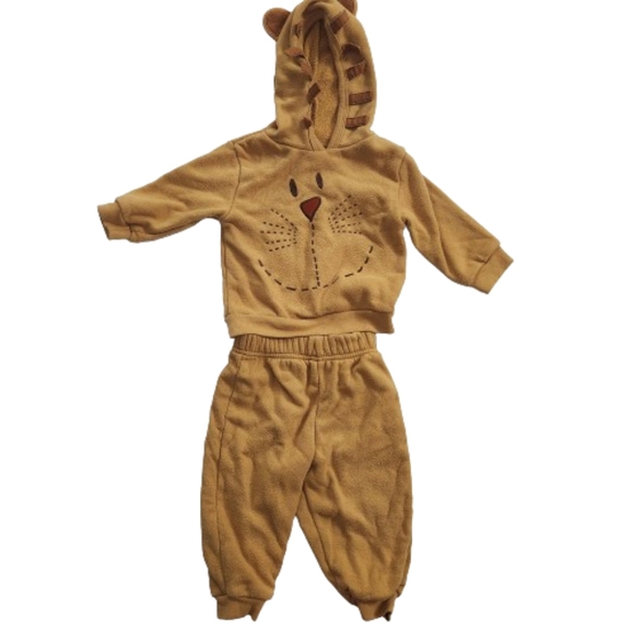 Minniewear Vintage LION Halloween Costume Oz Mane Tail Size 12 Months 12M - Picture 1 of 10
